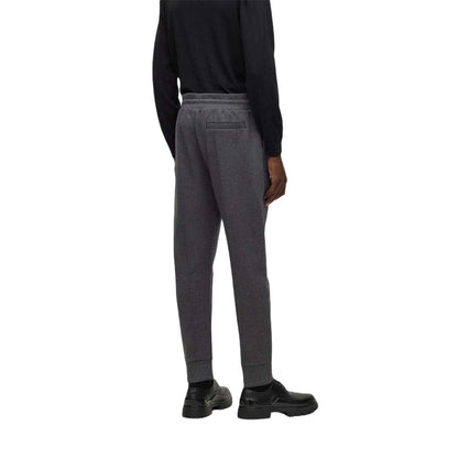 Black - Back - Boss Mens Lamont Fleece Joggers