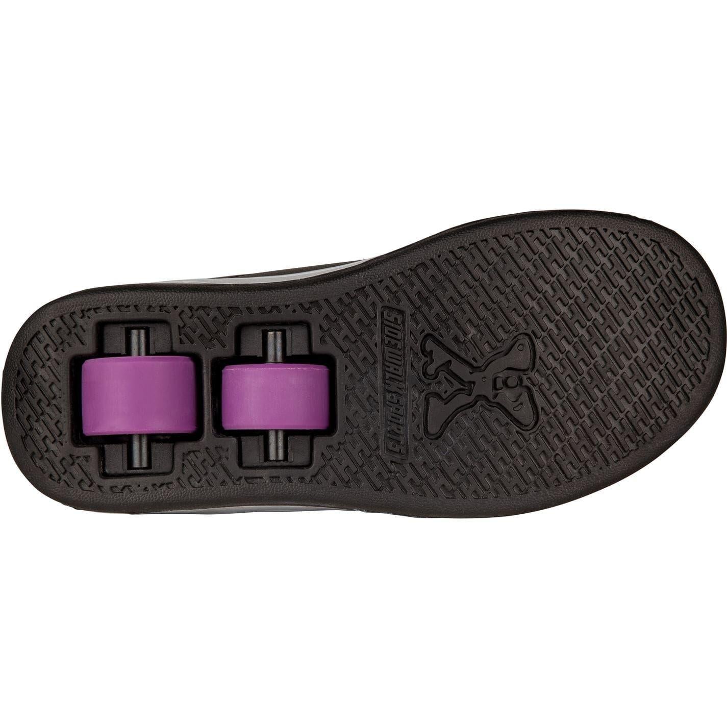 Black-Pink - Back - Sidewalk Sport Childrens-Kids Lane Wheeled Sports Trainers