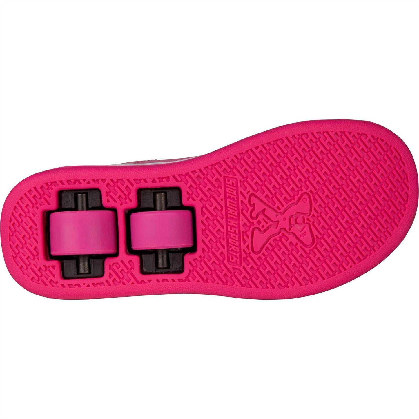 Pink - Back - Sidewalk Sport Childrens-Kids Lane Wheeled Sports Trainers