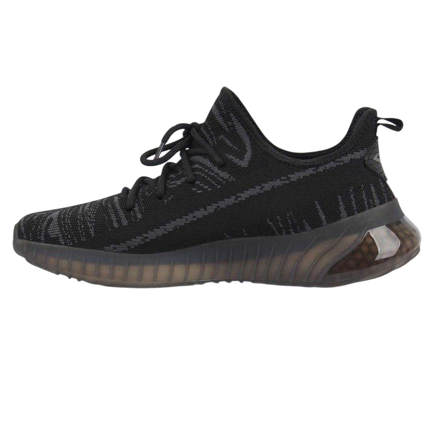 Black - Back - Everlast Mens Rassay Lace Up Shoes