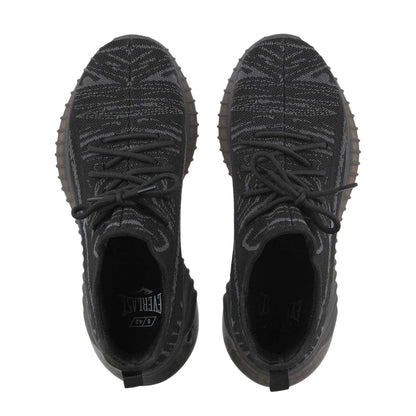 Black - Side - Everlast Mens Rassay Lace Up Shoes