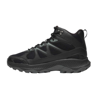 Black - Side - Merrell Mens Tempo Hiking Boots