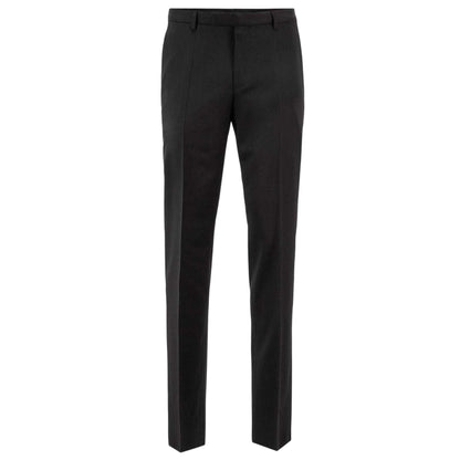 Black - Front - Boss Mens Trousers