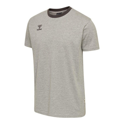 Grey - Back - Hummel Mens Move Jersey T-Shirt