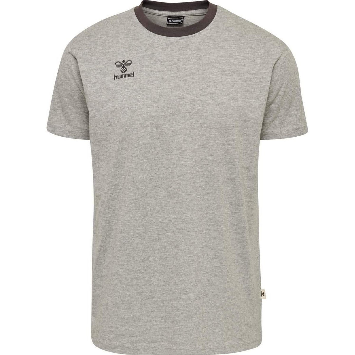 Grey - Front - Hummel Mens Move Jersey T-Shirt