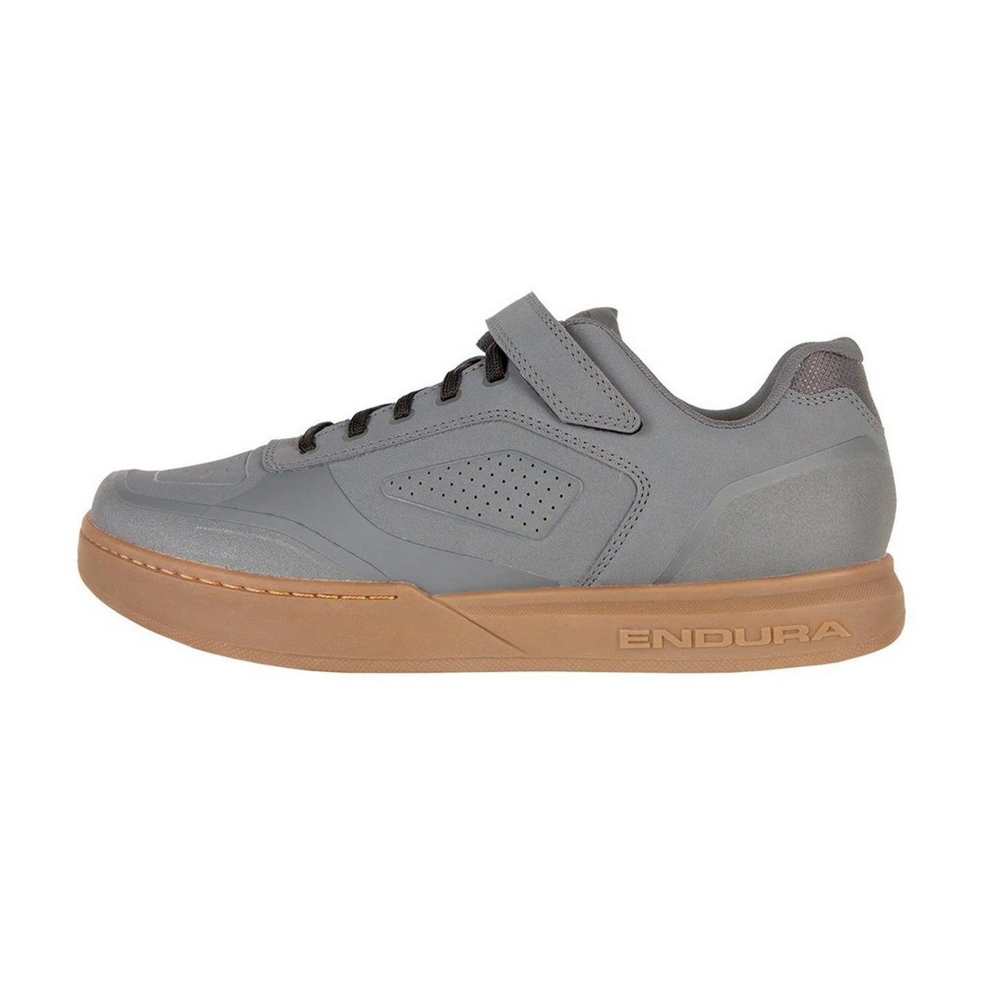 Pewter Grey - Back - Endura Mens Hummvee Cycling Shoes