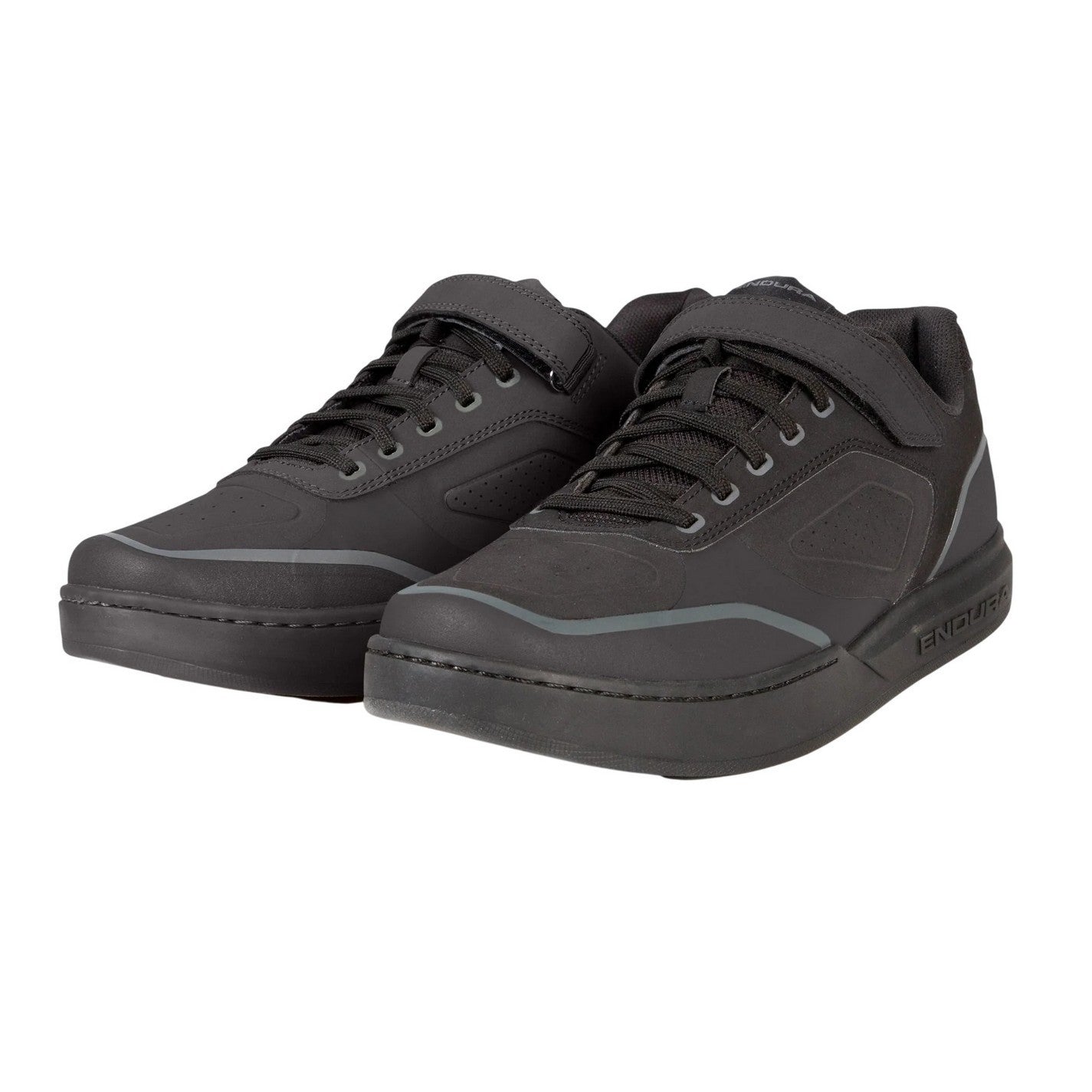 Black - Side - Endura Mens Hummvee Cycling Shoes