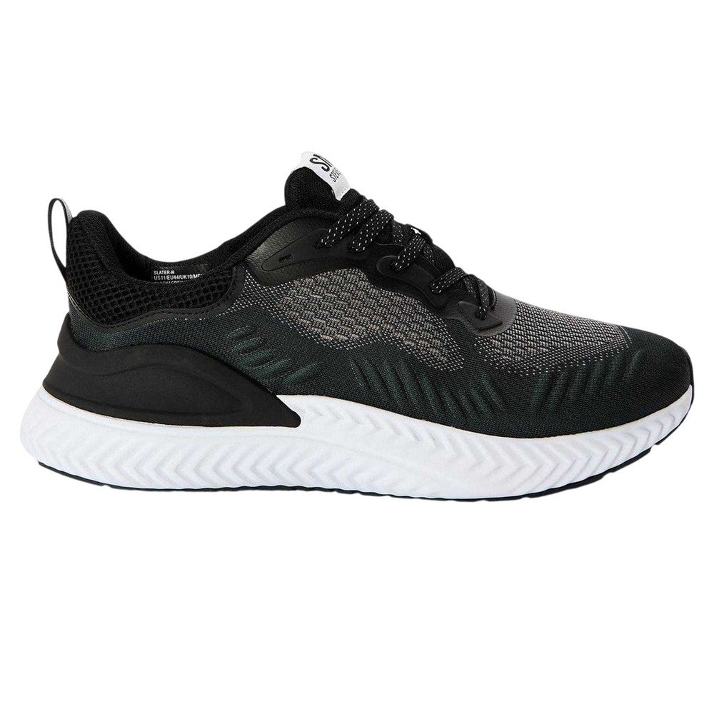 Black - Front - Steve Madden Mens Slater Shoes