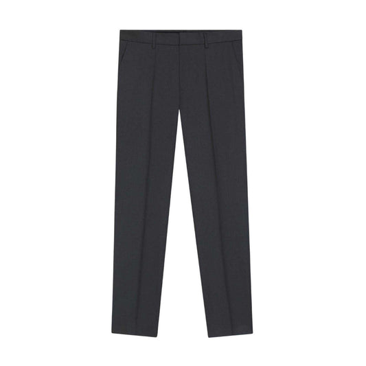 Dark Grey - Front - Boss Mens Lenon Flat Fronted Trousers