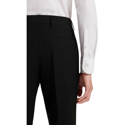 Black - Lifestyle - Boss Mens Genius Straight Leg Business Trousers
