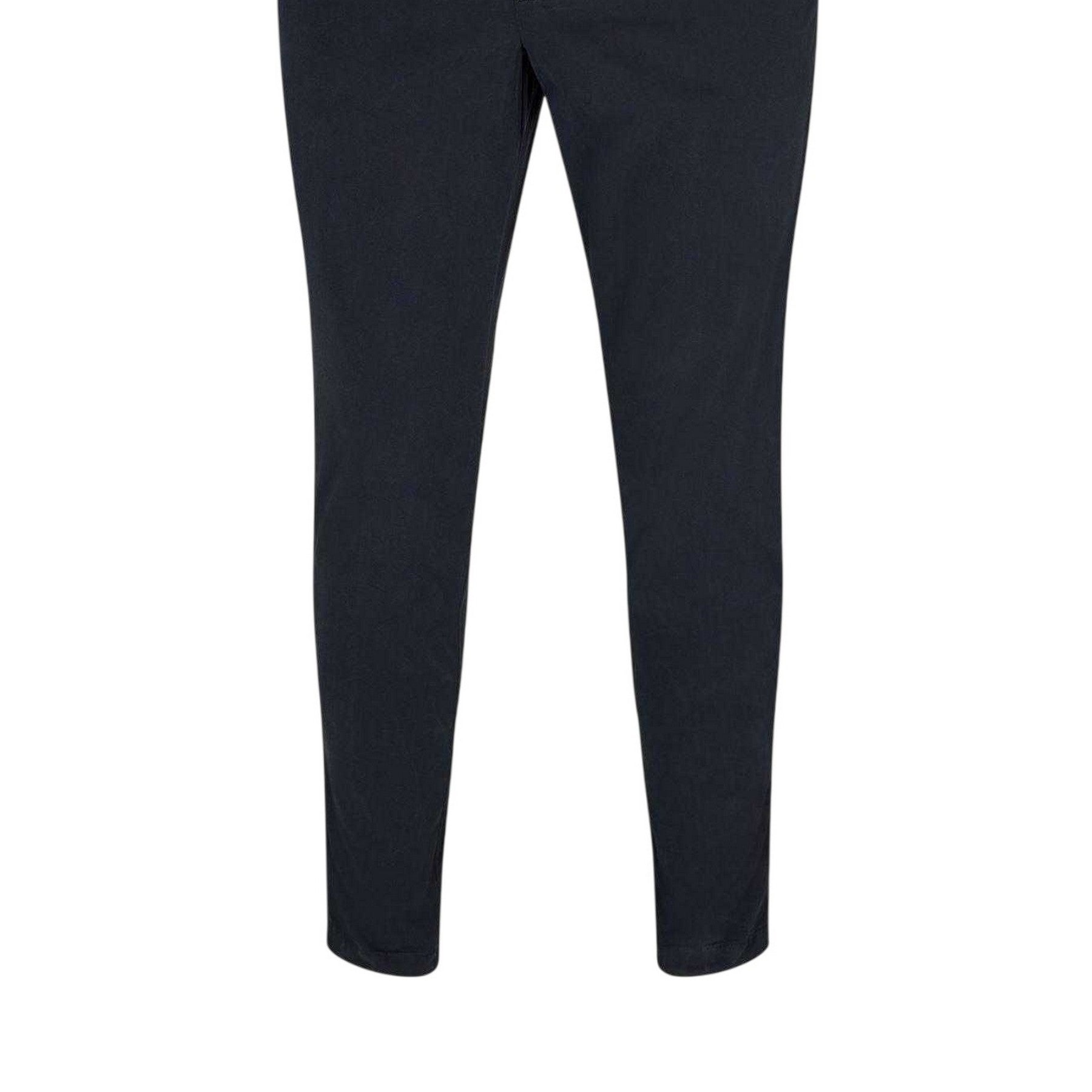 Black - Side - Boss Mens Kaito3 Straight Leg Work Trousers