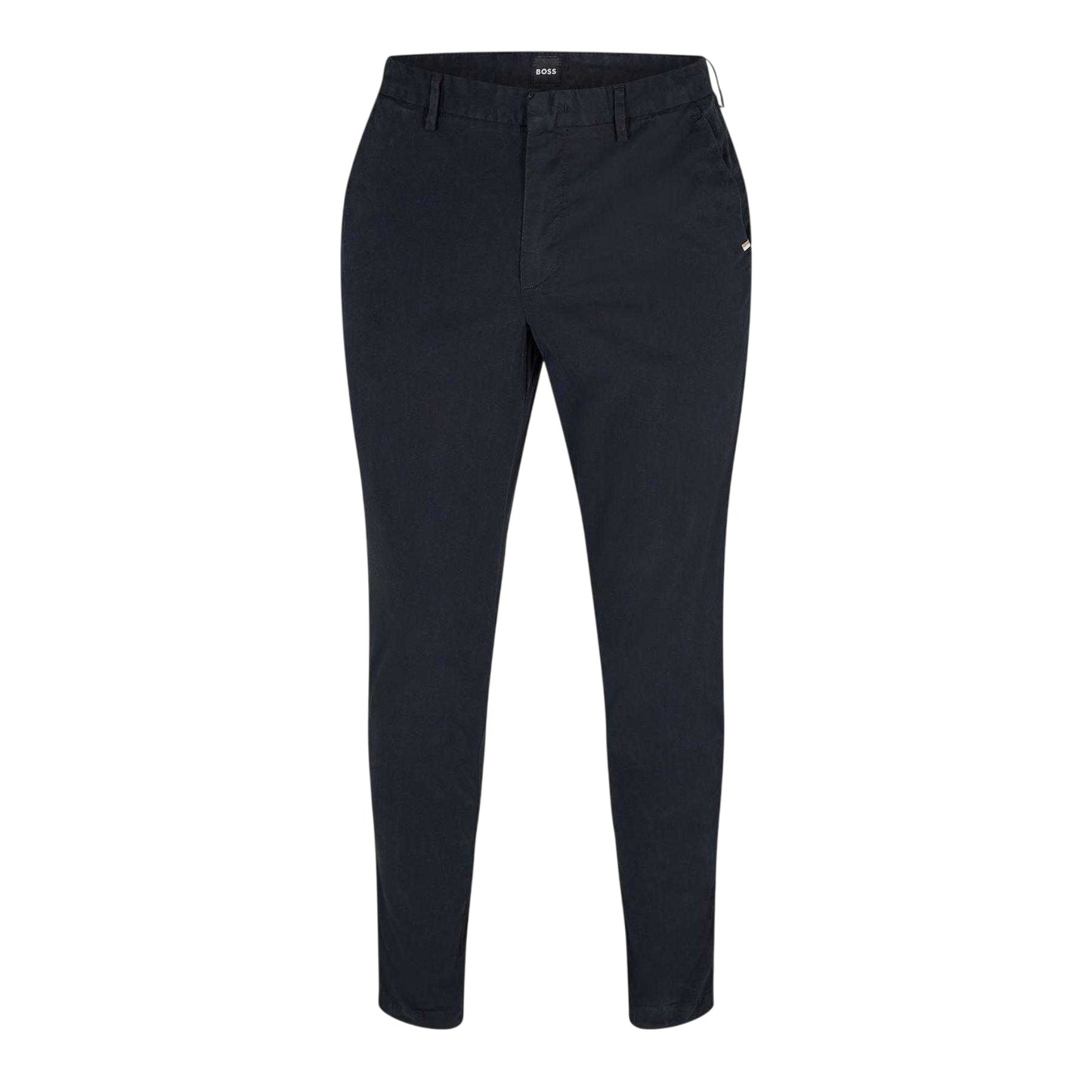 Black - Front - Boss Mens Kaito3 Straight Leg Work Trousers