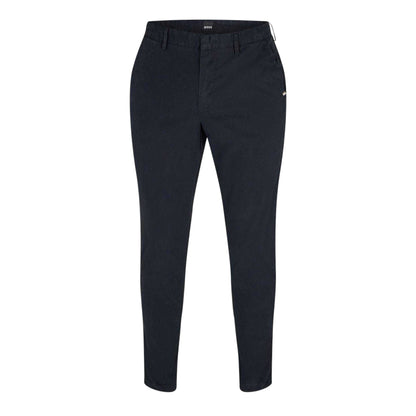 Black - Front - Boss Mens Kaito3 Straight Leg Work Trousers