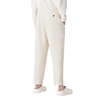 Cream - Back - Emporio Armani Mens Trousers