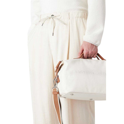 Cream - Pack Shot - Emporio Armani Mens Trousers