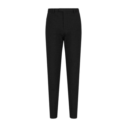 Black - Front - Emporio Armani EA7 Mens Wool Blend Trousers