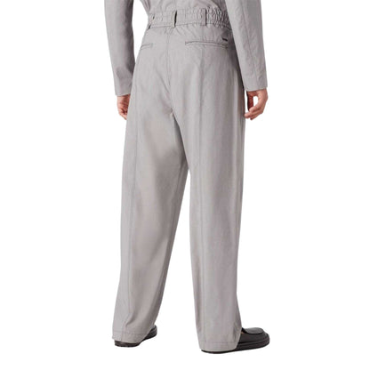 Grey - Back - Emporio Armani EA7 Mens Relaxed Fit Trousers
