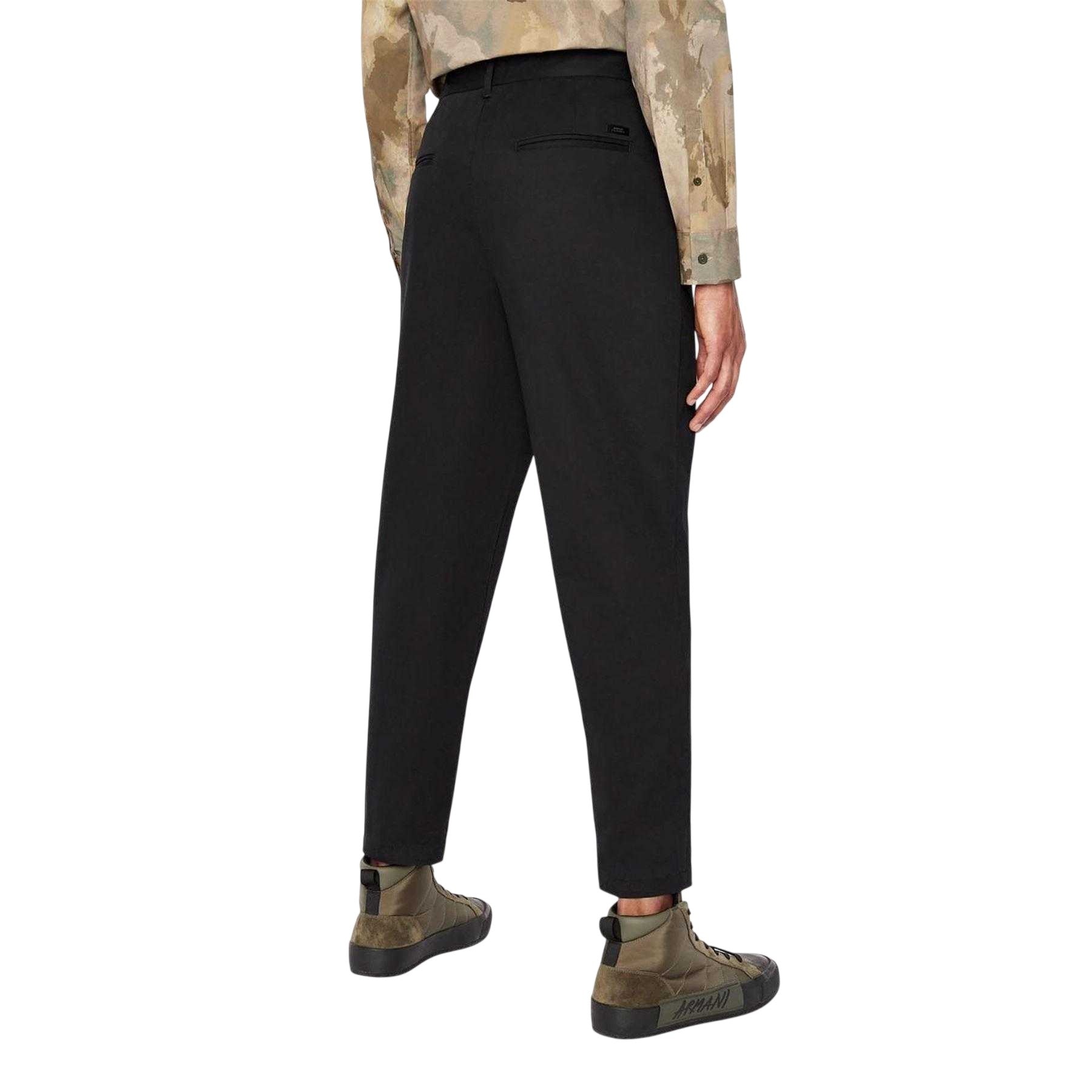 Black - Back - Armani Exchange Mens Trousers