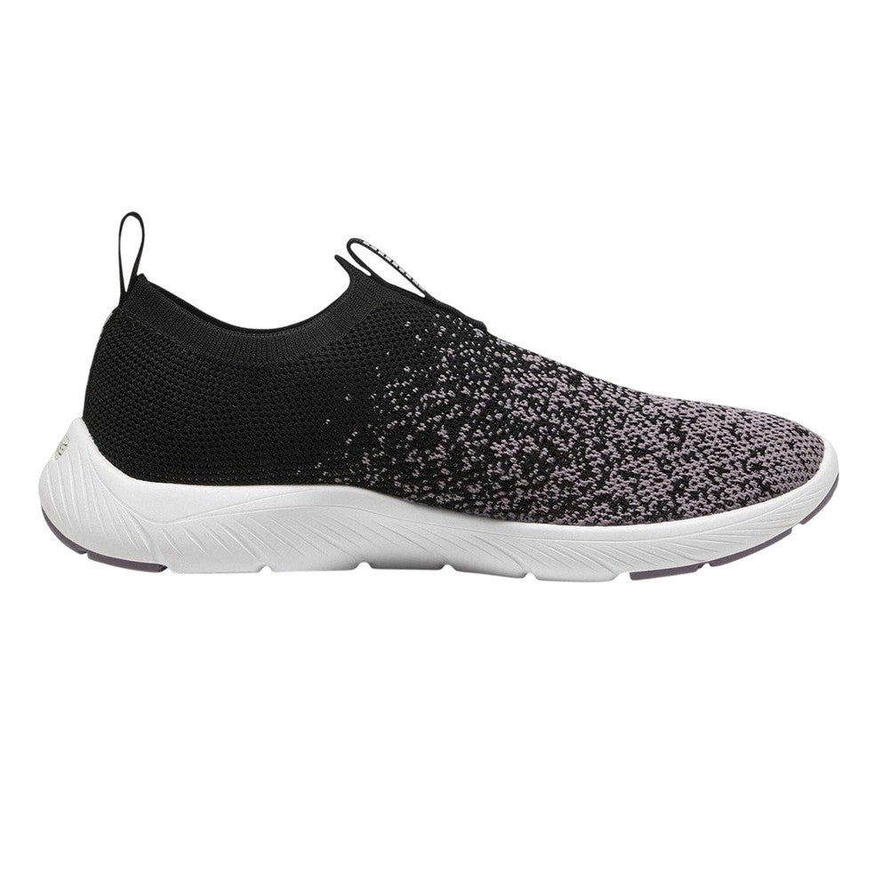 Black-White-Plum - Front - Puma Womens-Ladies Softride Remi Trainers