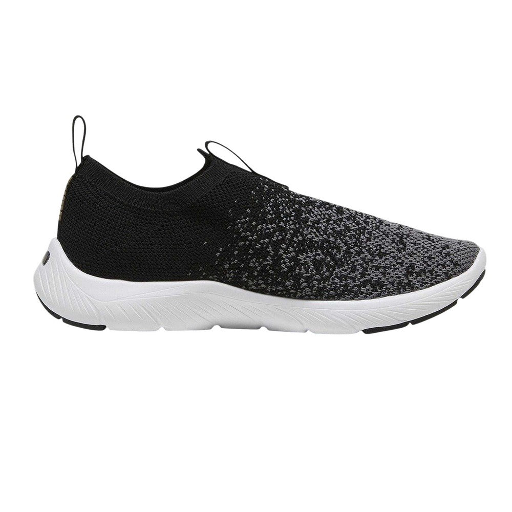 Black-White-Gold - Front - Puma Womens-Ladies Softride Remi Trainers