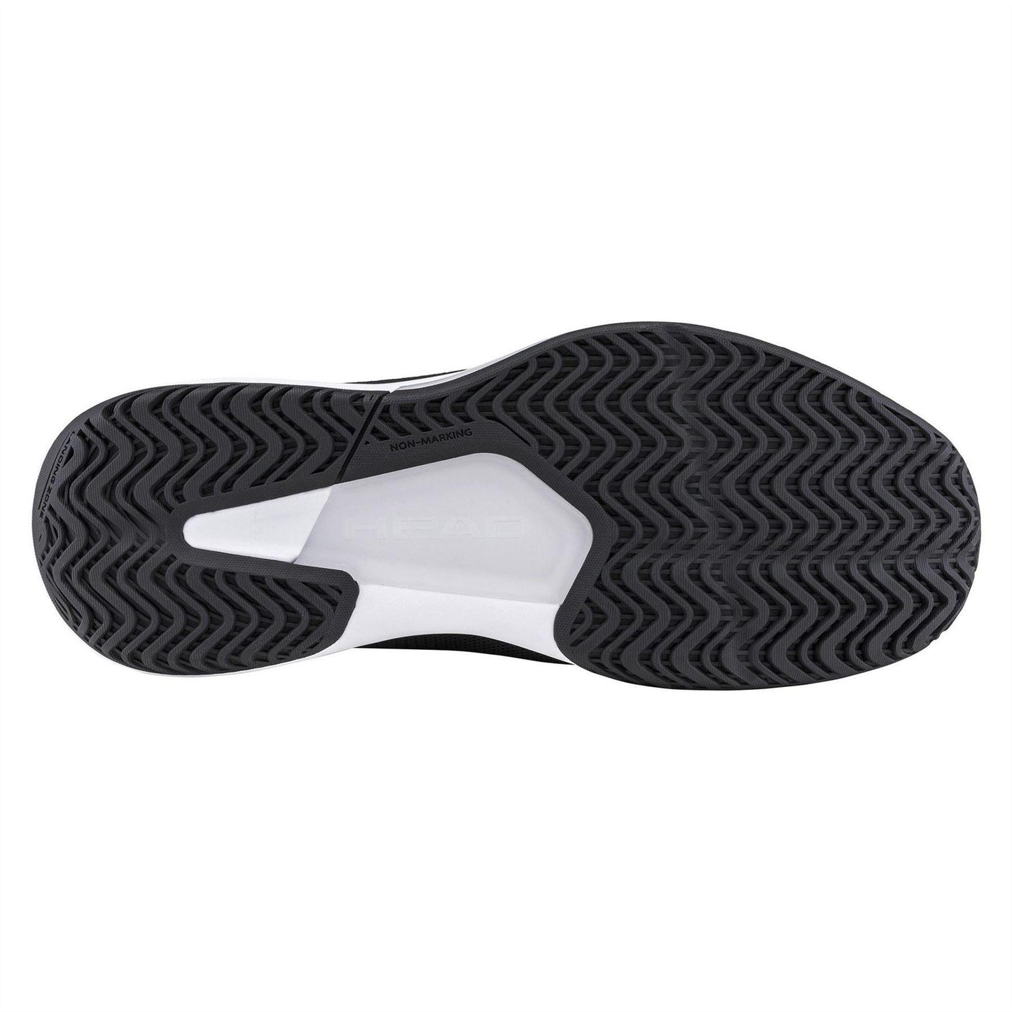 Black-White - Back - Head Mens Revolt Court 5.0 Padel Shoes