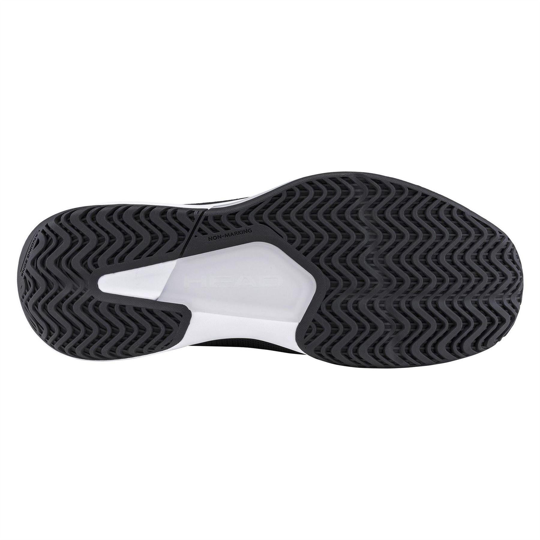 Black-White - Back - Head Mens Revolt Court 5.0 Padel Shoes