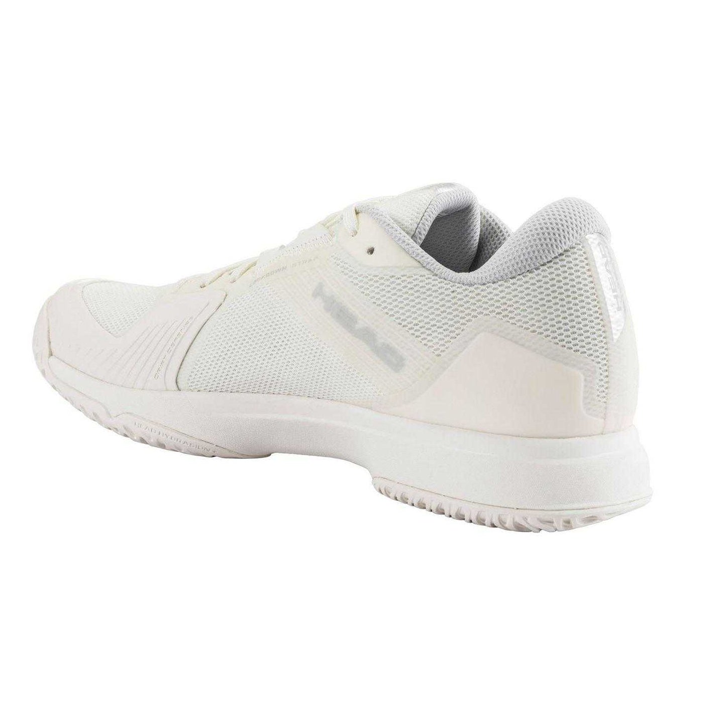 Chalk-White-Light Grey - Back - Head Womens-Ladies Sprint Team 4.0 Padel Shoes