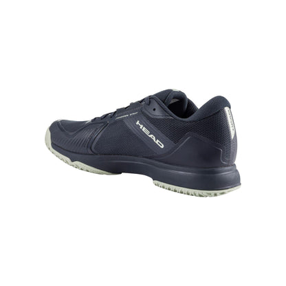 Navy-Green - Back - Head Womens-Ladies Sprint Team 4.0 Padel Shoes