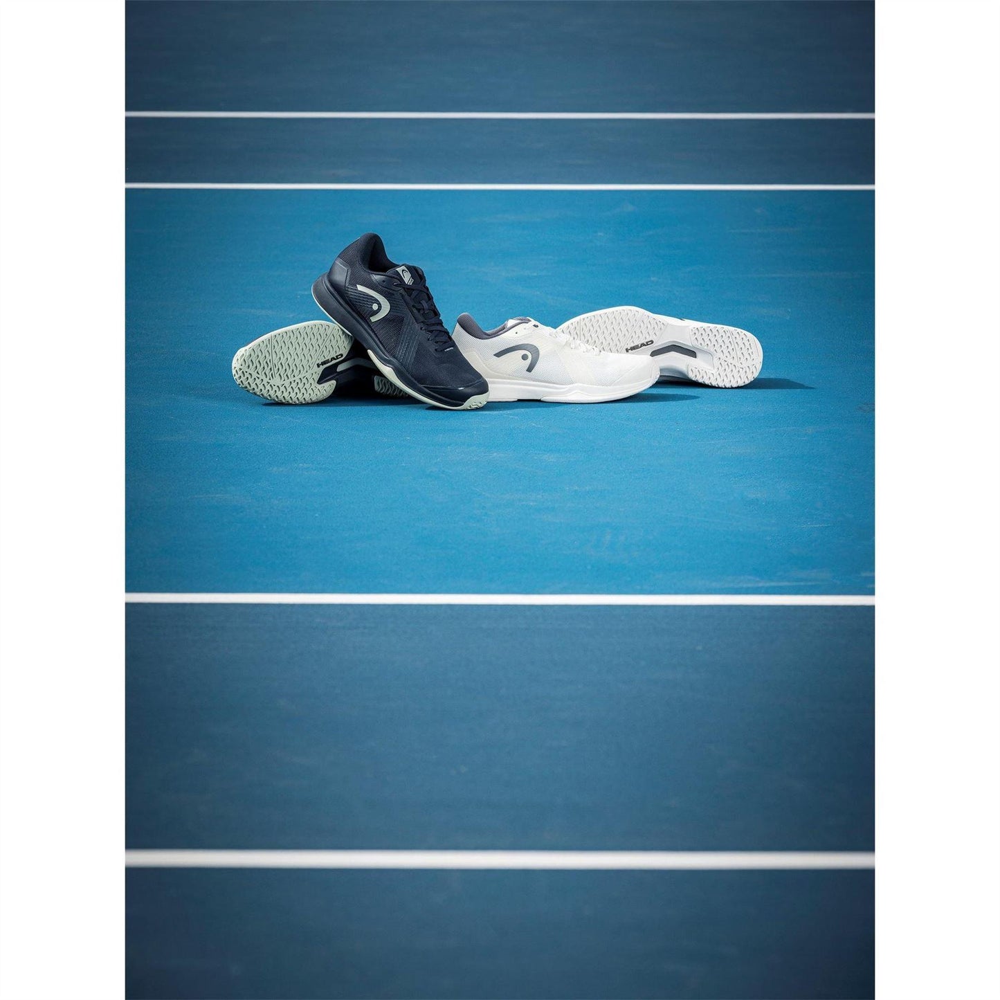 Navy-Green - Lifestyle - Head Womens-Ladies Sprint Team 4.0 Padel Shoes