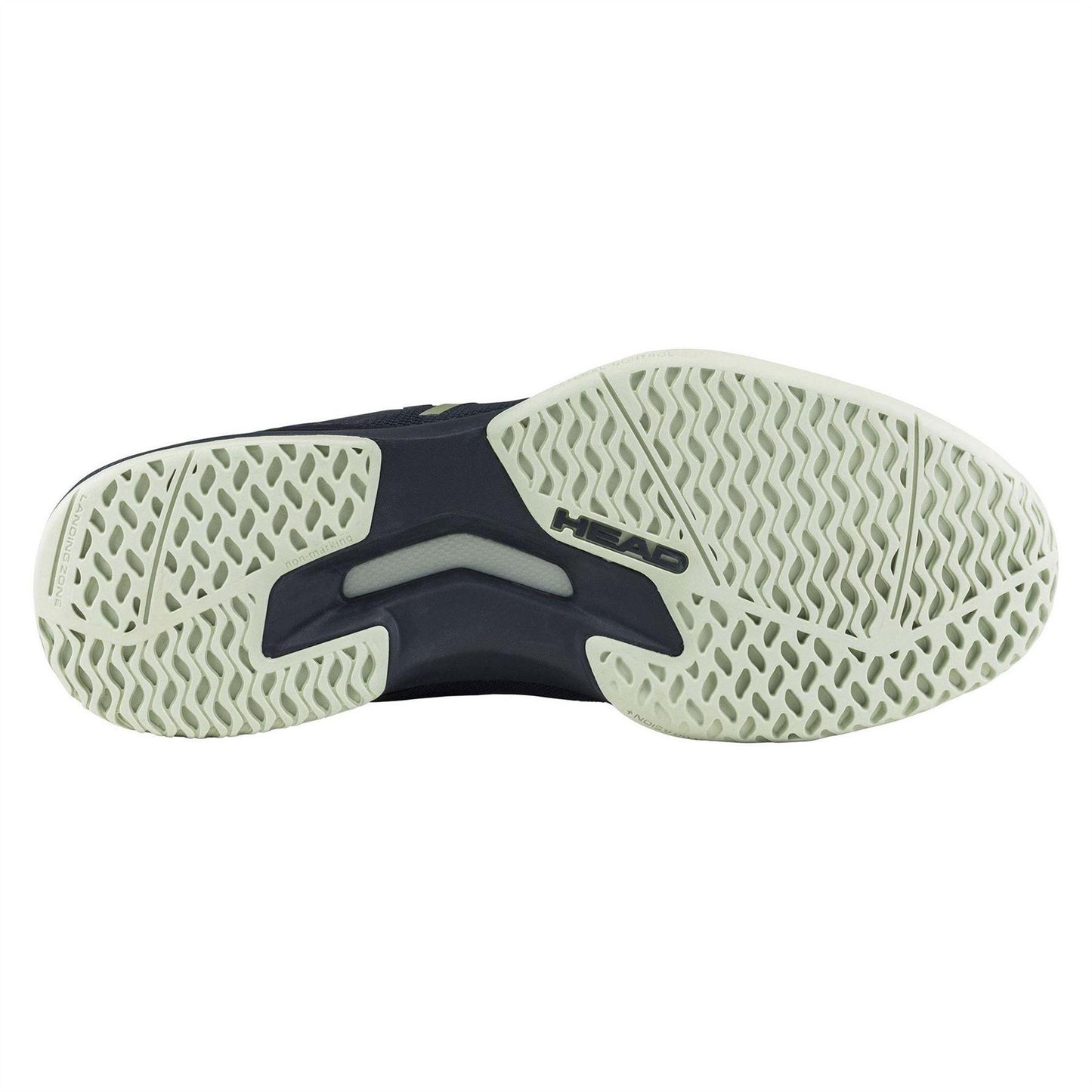Navy-Green - Pack Shot - Head Womens-Ladies Sprint Team 4.0 Padel Shoes