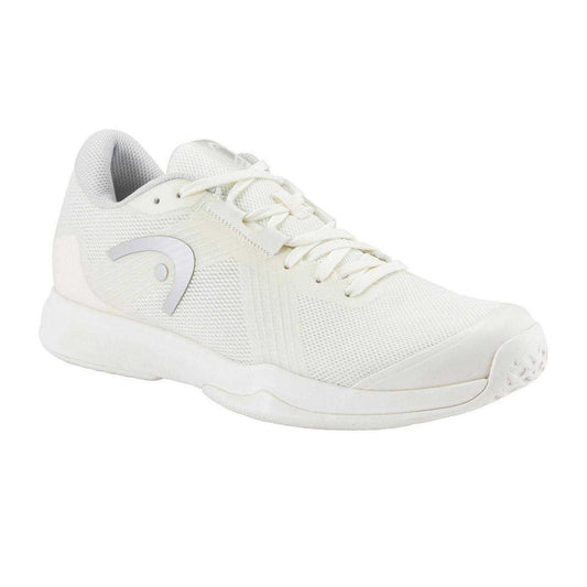 Chalk-White-Light Grey - Front - Head Womens-Ladies Sprint Team 4.0 Padel Shoes