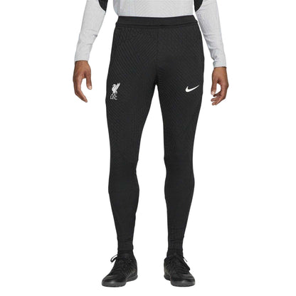 Black-White - Front - Nike Mens Strike Geometric Slim Sweatpants