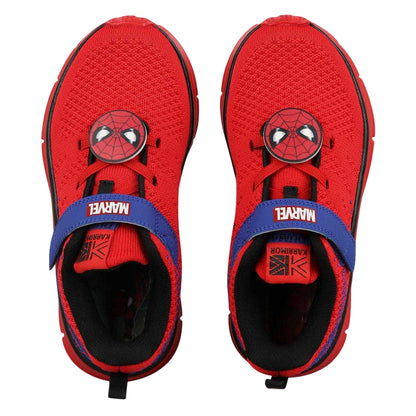 Red - Side - Karrimor Boys Spider-Man Running Shoes