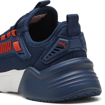 Navy-Red - Pack Shot - Puma Mens Retaliate 2 Trainers