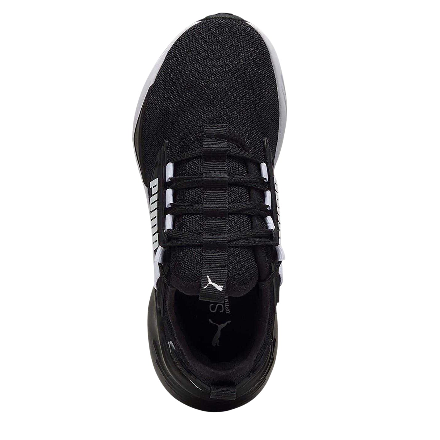 Black-White - Side - Puma Mens Retaliate 2 Trainers