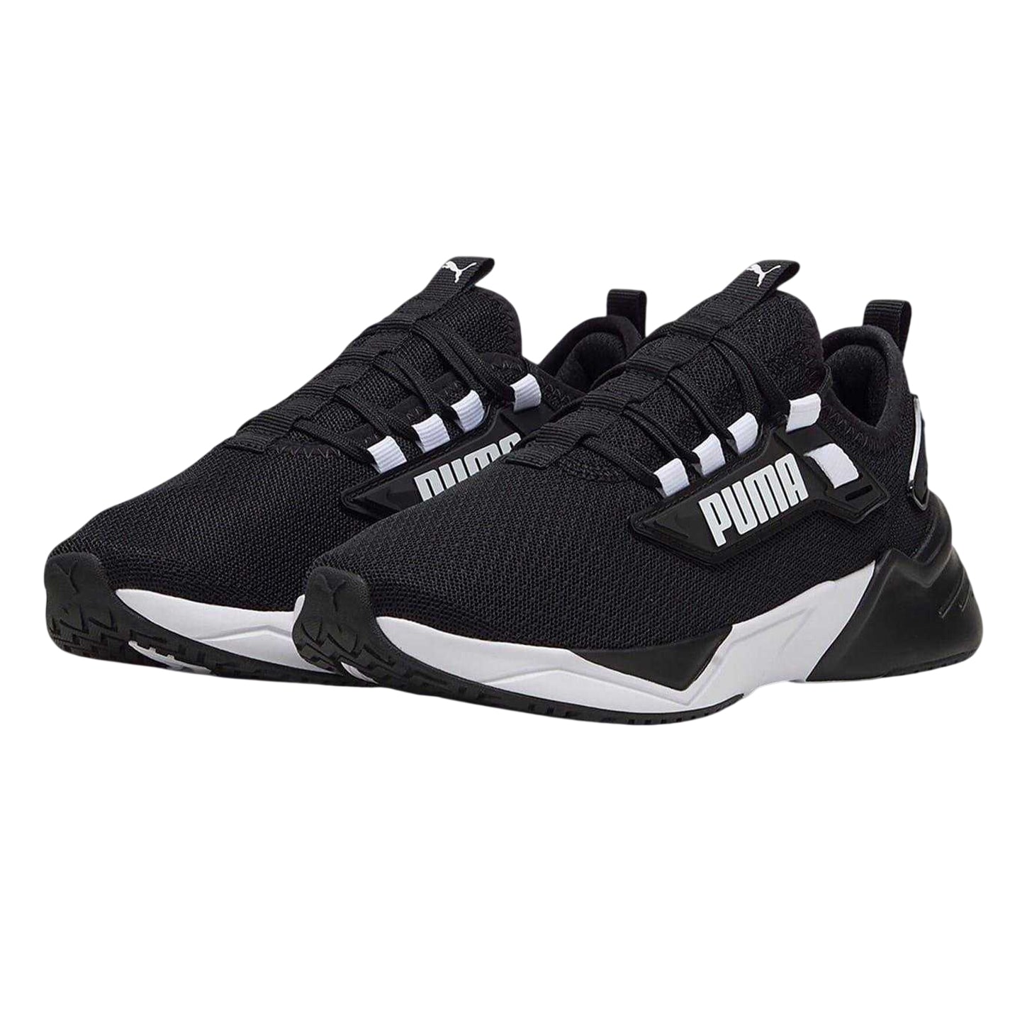 Black-White - Lifestyle - Puma Mens Retaliate 2 Trainers