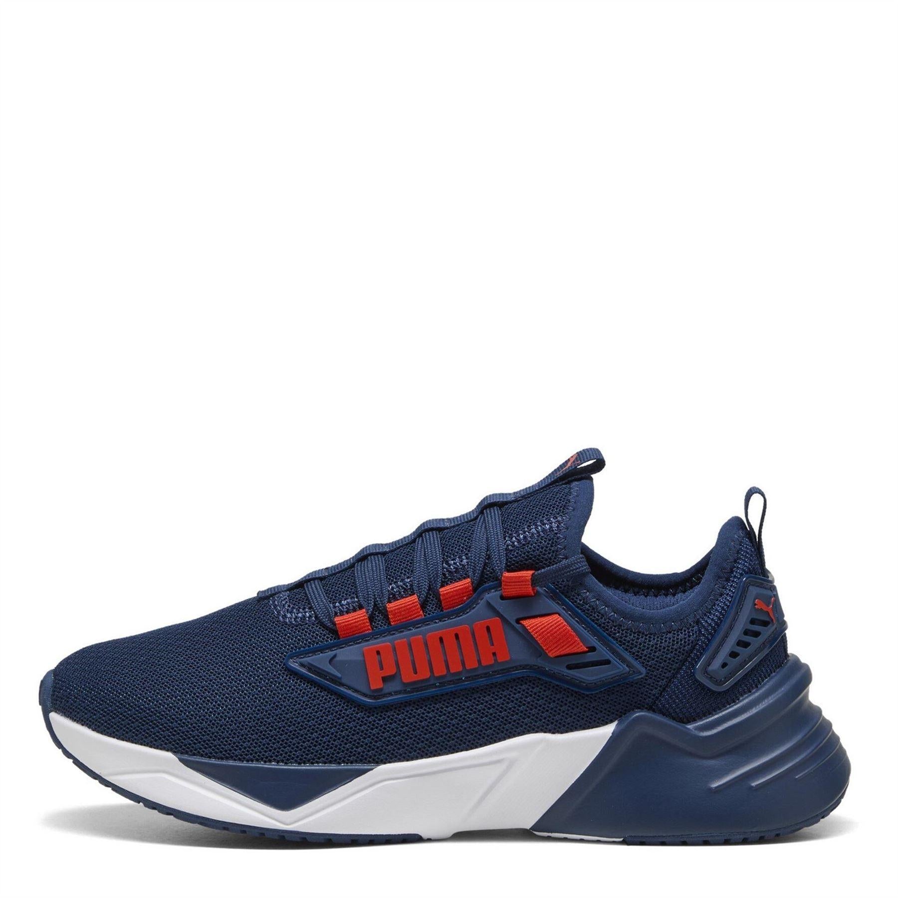 Navy-Red - Back - Puma Mens Retaliate 2 Trainers
