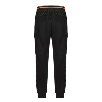 Black - Back - Everlast Mens Geometric Pattern Slim Joggers