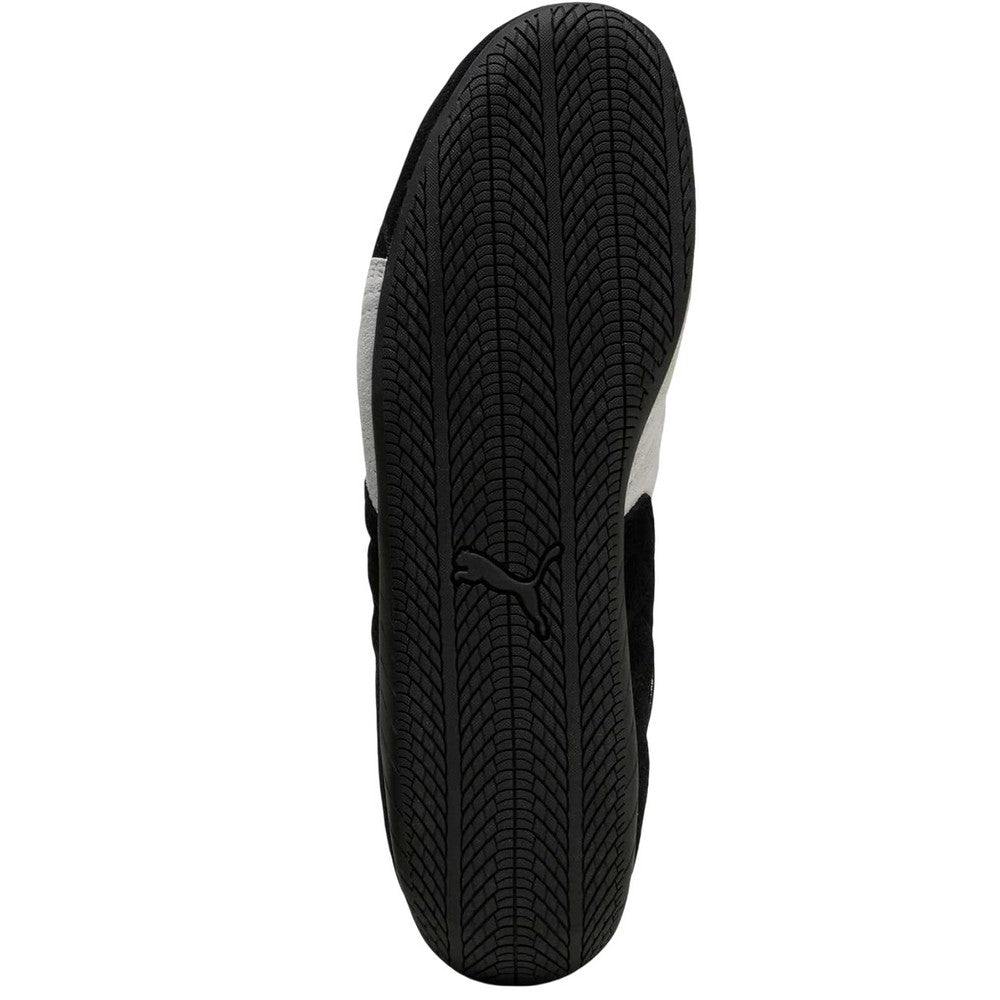 Black-White - Back - Puma Mens Speedcat Cow Leather Trainers