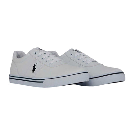White-Navy - Lifestyle - Ralph Lauren Womens-Ladies Hanford III Leather Shoes