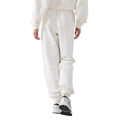 White - Back - Tommy Jeans Womens-Ladies Varsity Regular Joggers