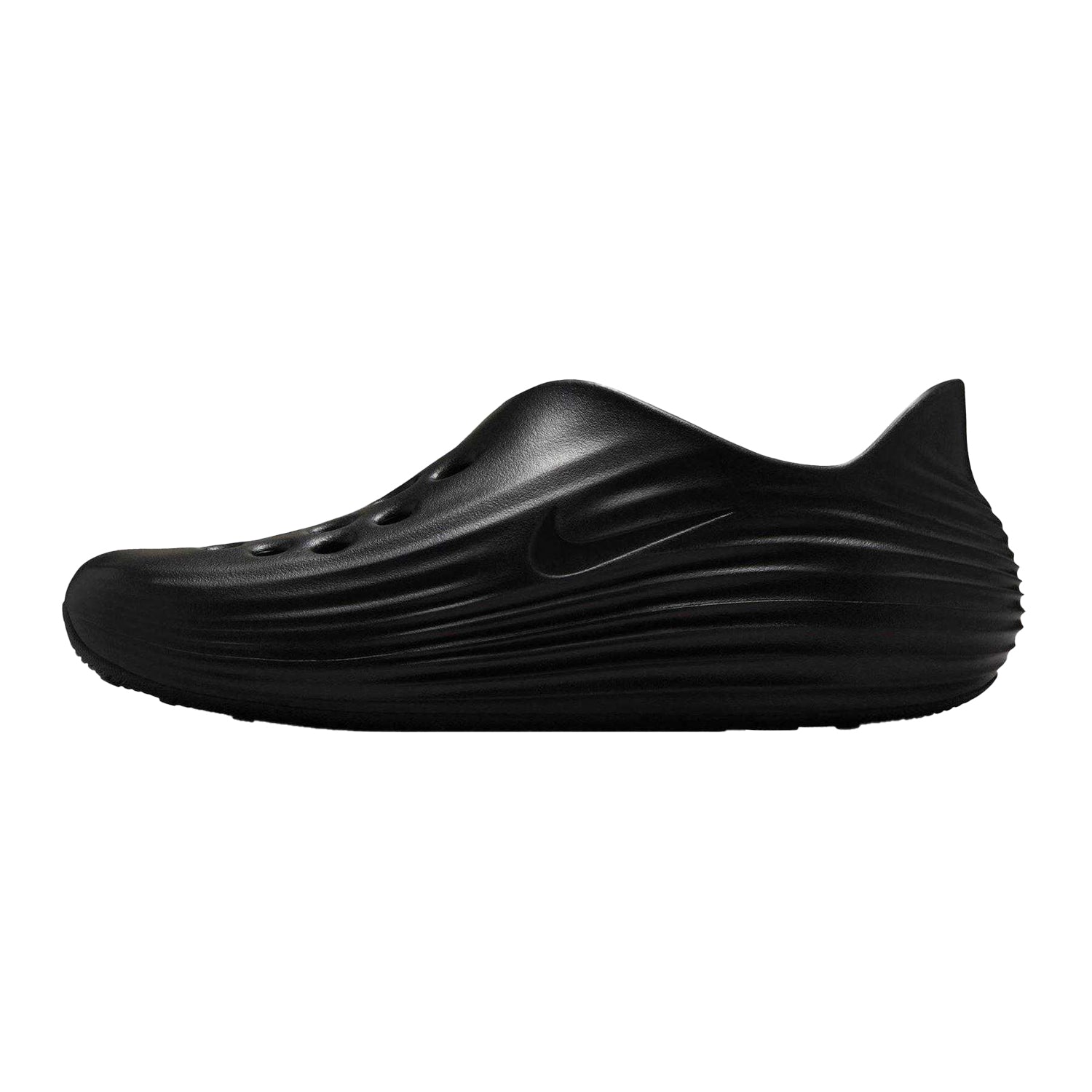 Black - Side - Nike Mens ReactX Rejuven8 Clogs