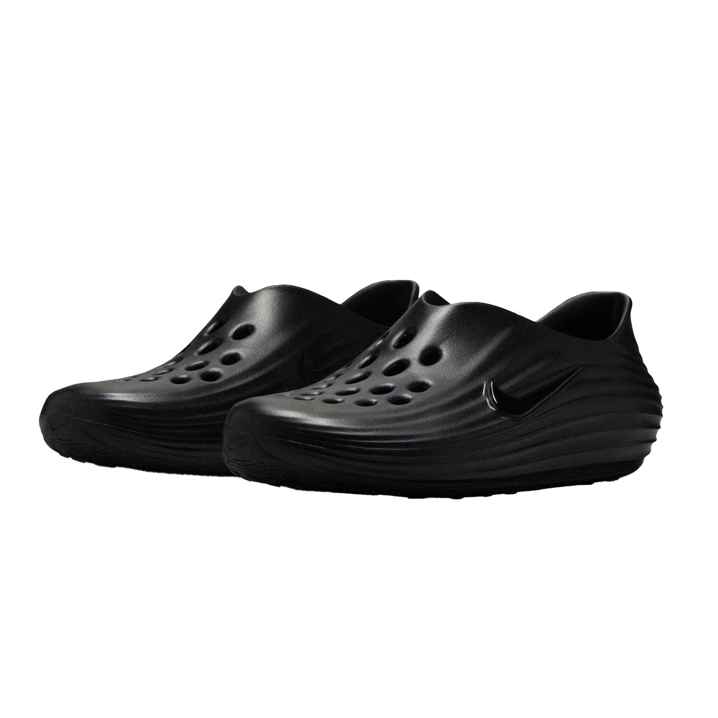 Black - Pack Shot - Nike Mens ReactX Rejuven8 Clogs