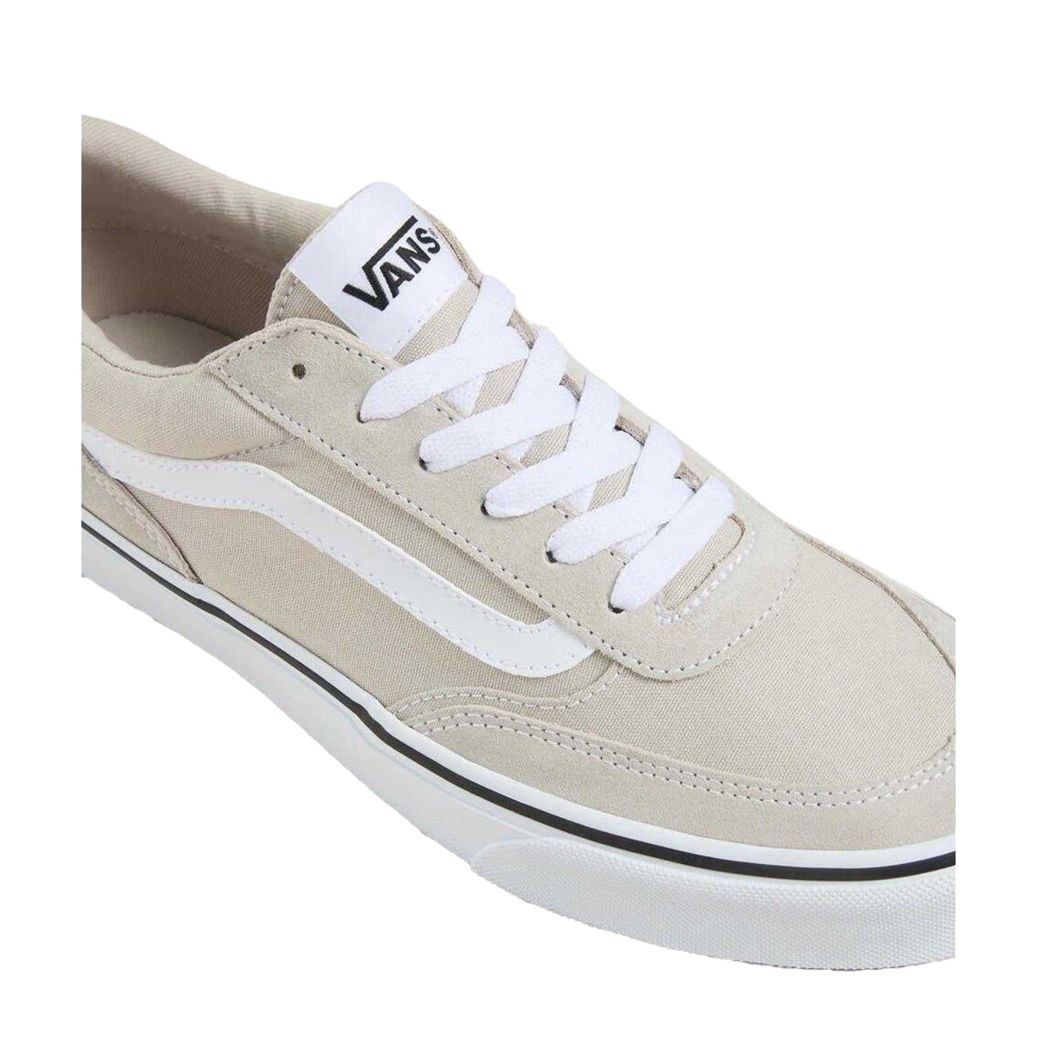 Silver - Lifestyle - Vans Mens Brooklyn Canvas Trainers