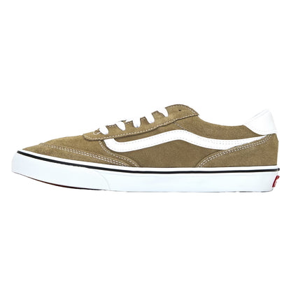 Bayleaf Grey - Back - Vans Mens Brooklyn Canvas Trainers