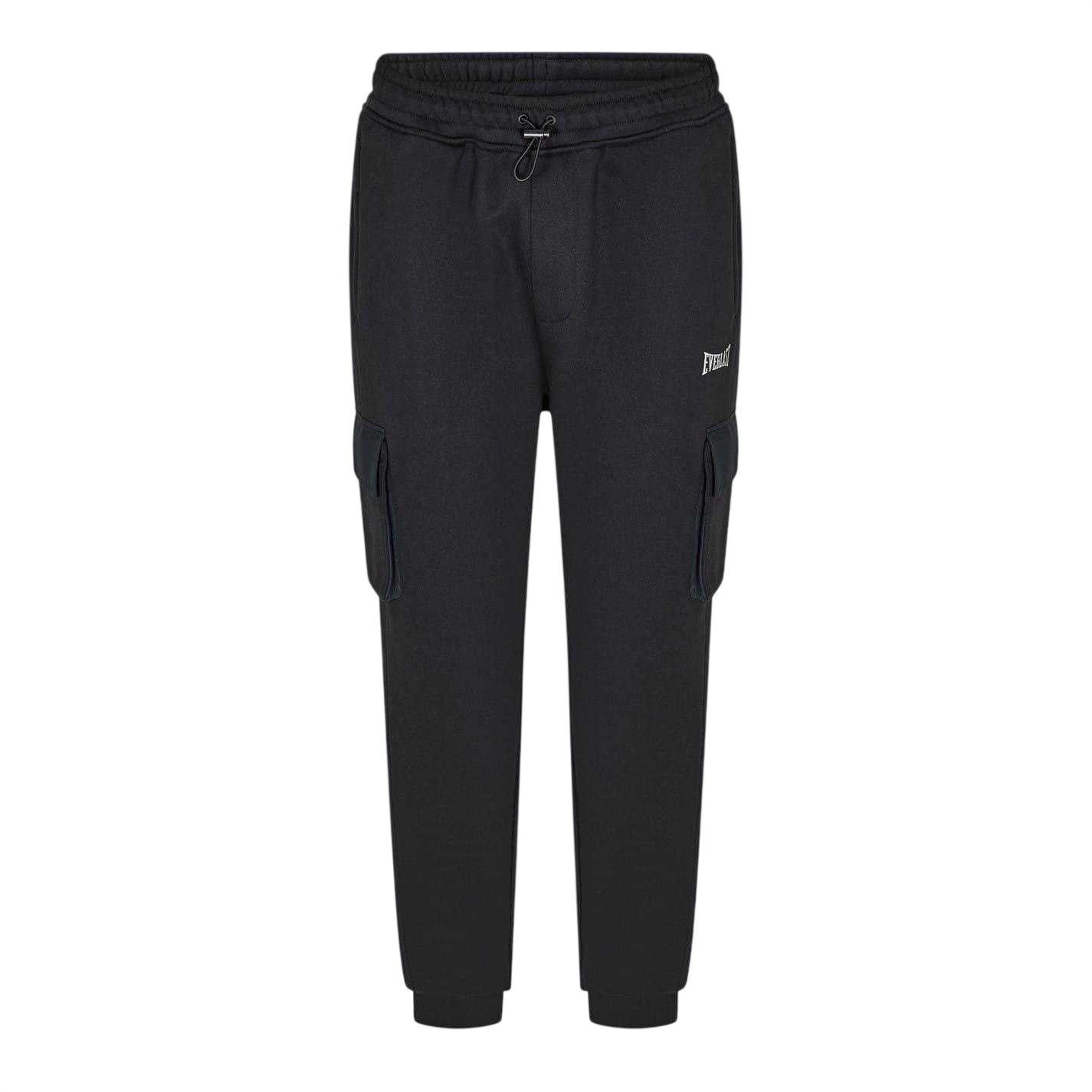 Black - Front - Everlast Mens Utility Patterned Joggers