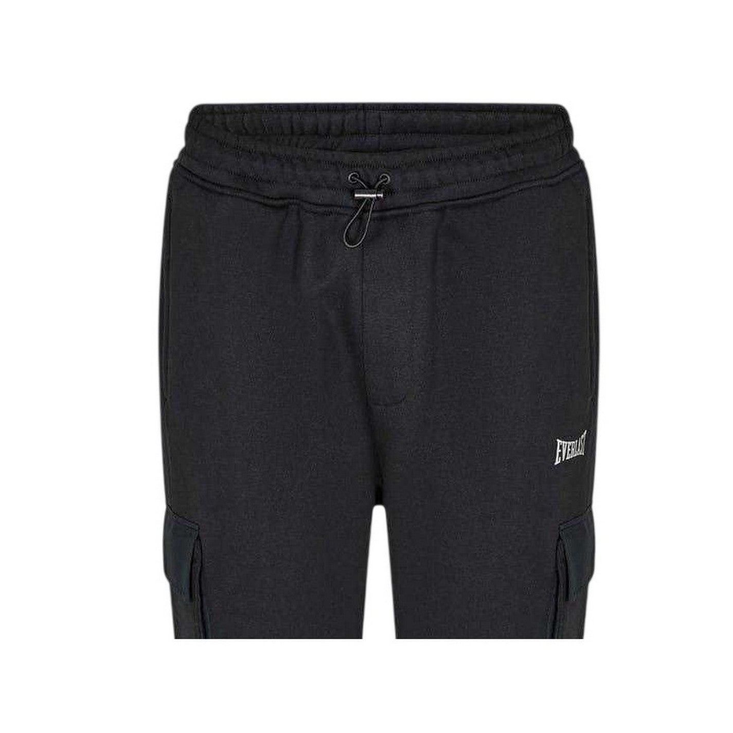 Black - Side - Everlast Mens Utility Patterned Joggers