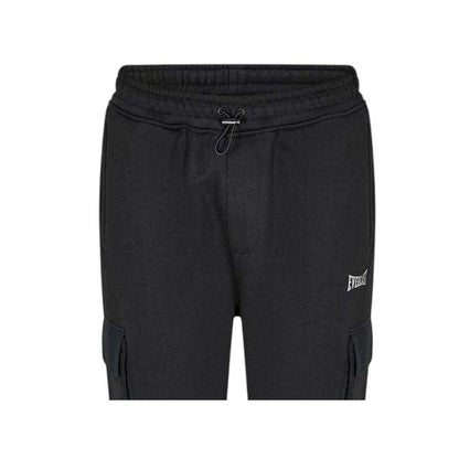 Black - Side - Everlast Mens Utility Patterned Joggers
