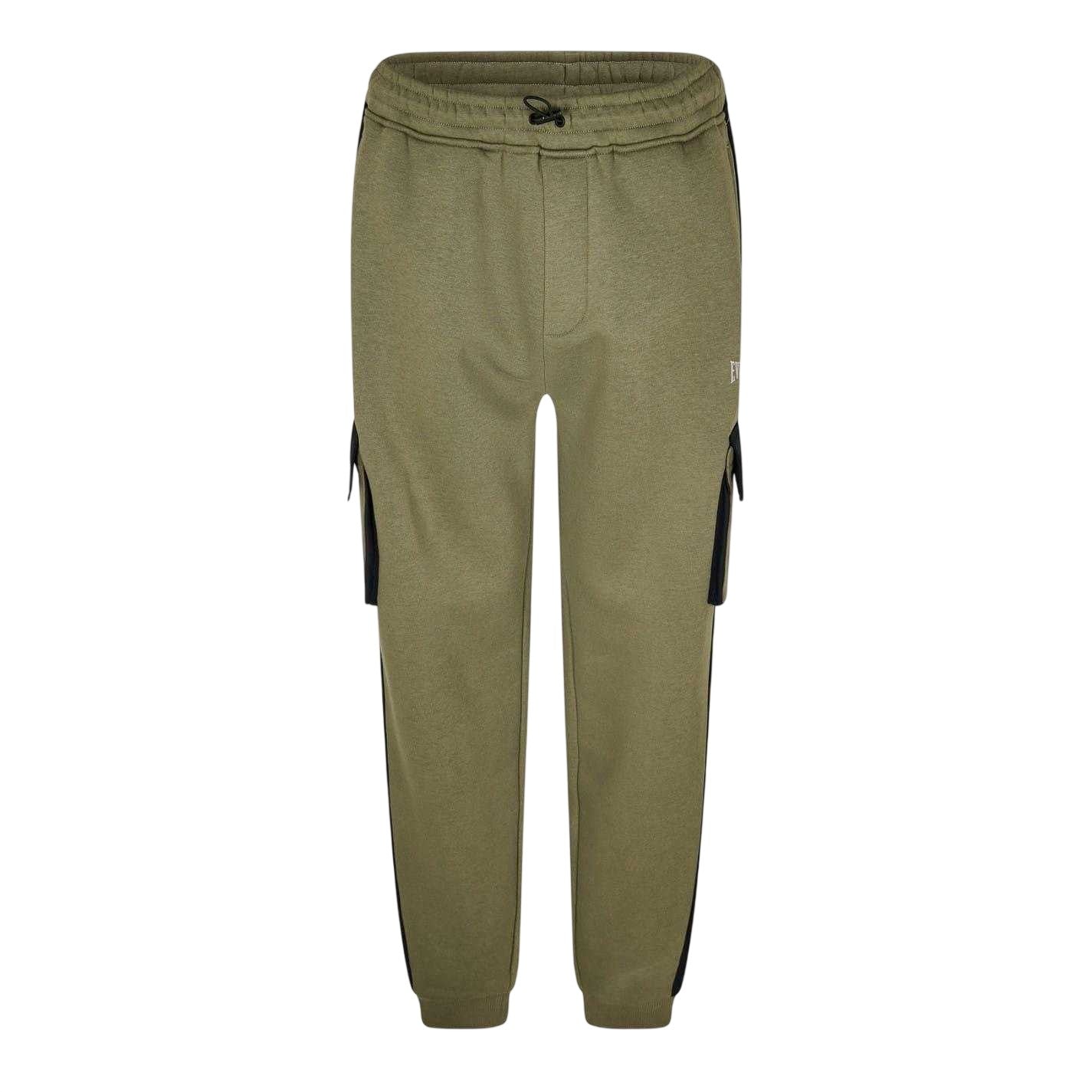Khaki - Front - Everlast Mens Utility Patterned Joggers