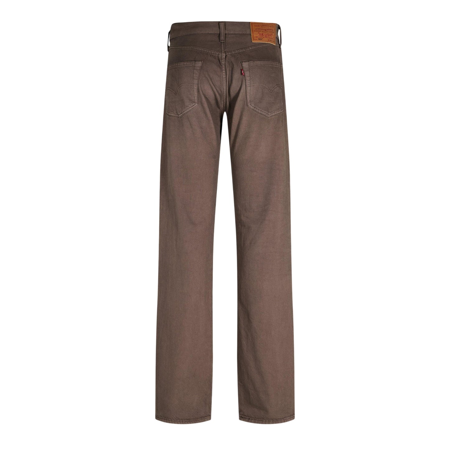 Muddy Roots - Back - Levis Mens 501 Original Denim Jeans